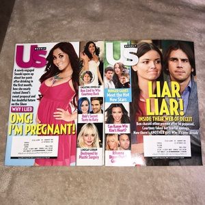 US Weekly Magazines Mar 2012 💕 bundle of two Vintage